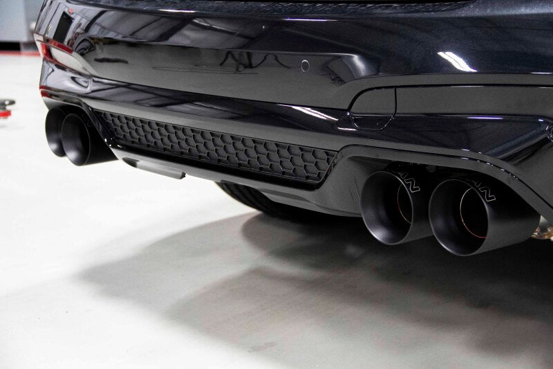 Dinan 20-25 BMW X3 M/X4 M (F97/F98) Free Flow Axleback Exhaust System - Polished Tips
