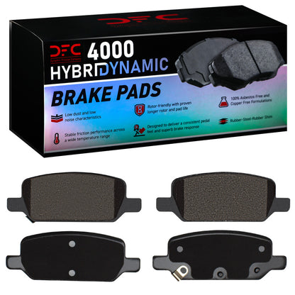 DFC 17-26 Tesla Model Y Rear 4000 Hybridynamic Brake Pads