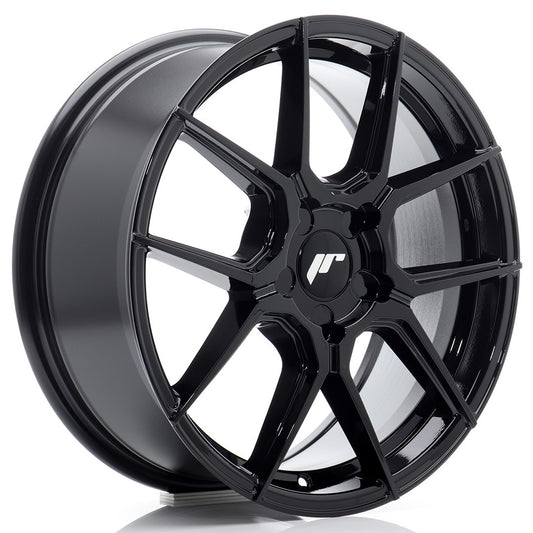 JR Wheels JR301770F15X2072GB1 JR Wheels JR30 17x7 ET20-40 5H BLANK Gloss Black