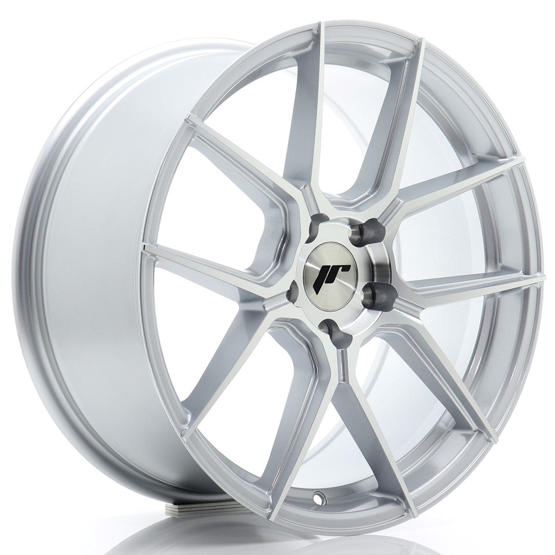 JR Wheels JR301885F15L4566SM1 JR Wheels JR30 18x8,5 ET45 5x112 Silver Machined Face