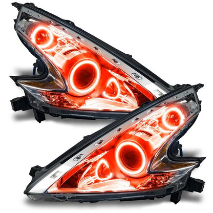 ORACLE Lighting Oracle Nissan 370 Z 09-20 Dual Halo Kit - ColorSHIFT w/ 2.0 Controller
