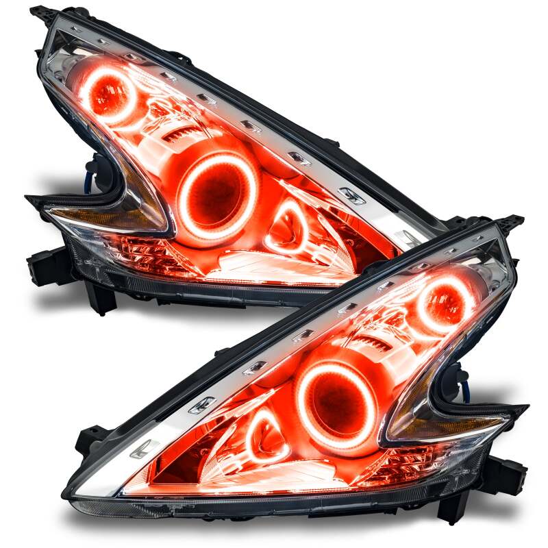 ORACLE Lighting Oracle Nissan 370 Z 09-20 Dual Halo Kit - ColorSHIFT w/ BC1 Controller