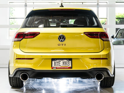 AWE Tuning 2022 VW GTI MK8 Track Edition Exhaust - Chrome Silver Tips