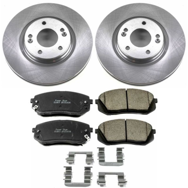 PowerStop Power Stop 15-16 Hyundai Sonata Front Autospecialty Brake Kit