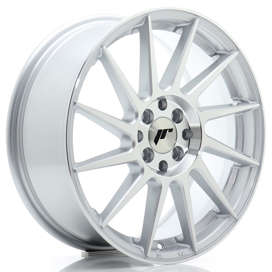 JR Wheels JR221770F154067SM1 JR Wheels JR22 17x7 ET40 5x100/114 Silver Machined Face