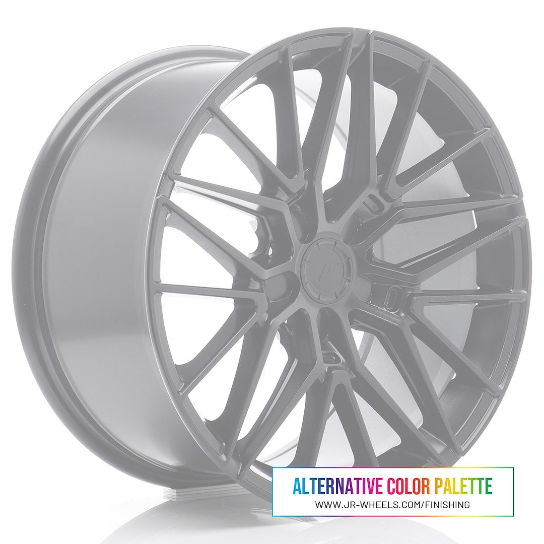 JR Wheels JR381890F25X2072CF - JR38 18x9 ET20-45 5H BLANK Custom Finish