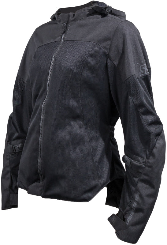 Speed and Strength Starstruck Mesh Jacket Black Womens - Small