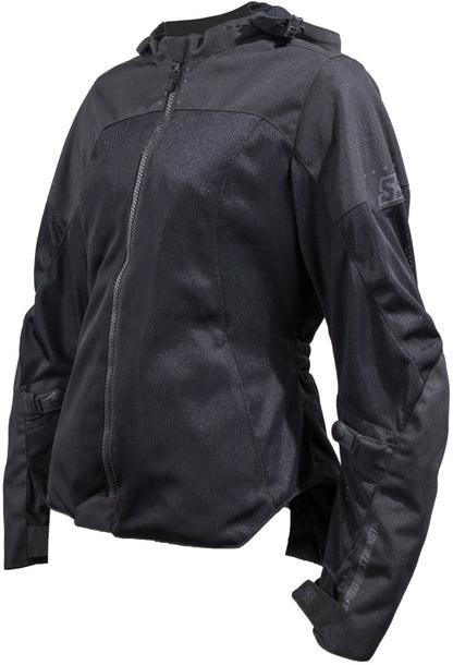 Speed and Strength Starstruck Mesh Jacket Black Womens - Small