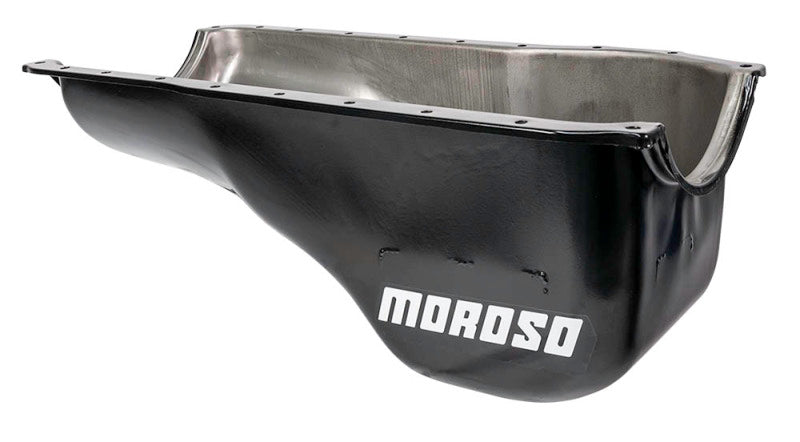 Moroso Ford 351C/351M Stock (w/Front Sump) Wet Sump 6qt 8.25in Steel Oil Pan