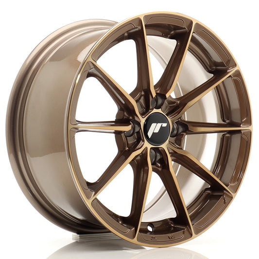 JR Wheels JR3715704H3867BZP JR Wheels JR37 15x7 ET38 4x100 Platinum Bronze