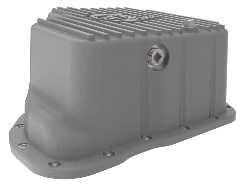 aFe Power 11-16 GM Diesel 2500HD / 3500HD V8-6.6L (TD) Street Series Engine Oil Pan Raw w/ Machined