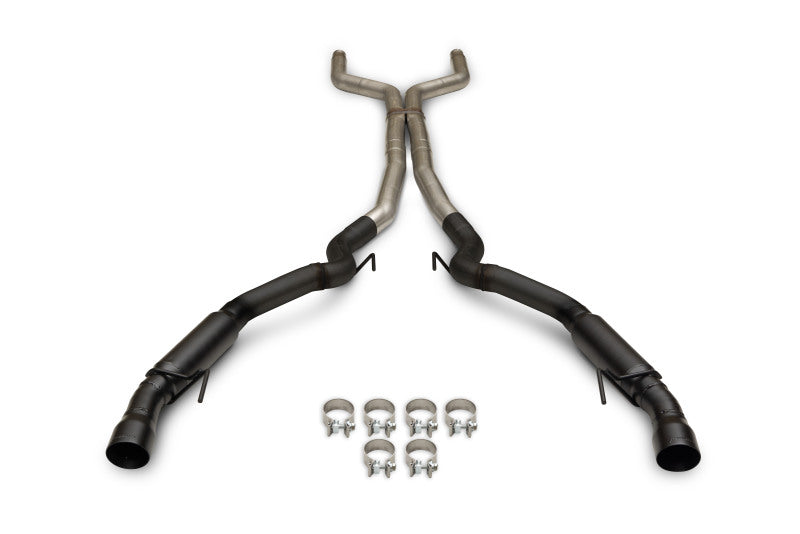 Flowmaster 24-25 Mustang 5.0L Outlaw Cat-Back Exhaust System - Black Tip (Non-Valved)
