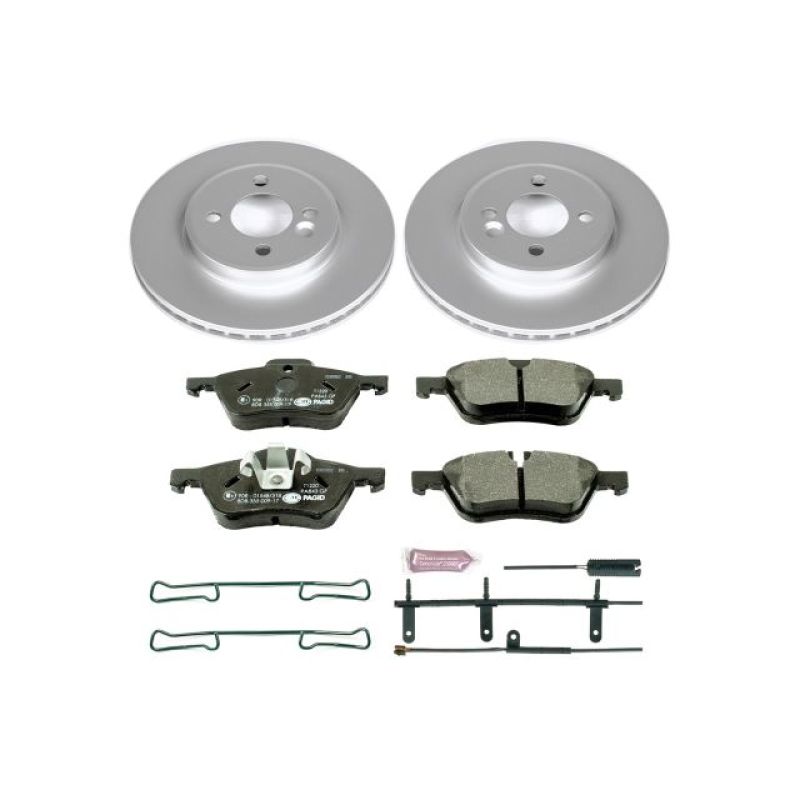 PowerStop Power Stop 02-06 Mini Cooper Front Euro-Stop Brake Kit