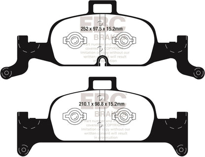 EBC 2018+ Audi Q5 FY 2.0T Extra Duty Front Brake Pads
