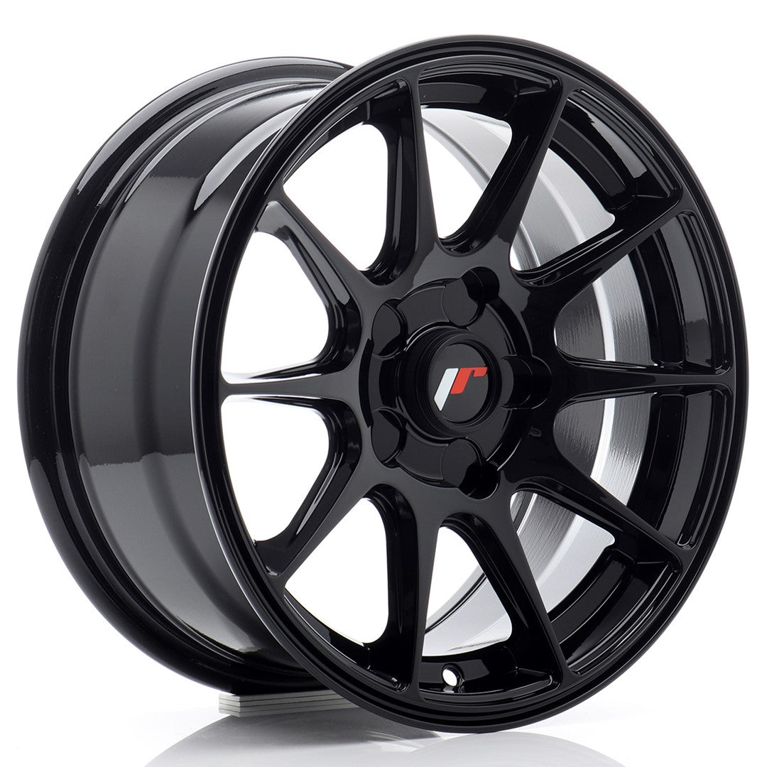JR Wheels JR1115705X3067GB1 JR Wheels JR11 15x7 ET30 5H BLANK Gloss Black