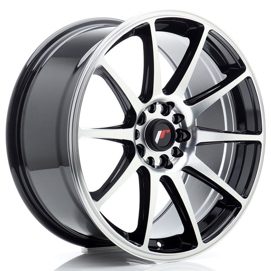 JR Wheels JR111885MX3572GBM2 JR Wheels JR11 18x8,5 ET35 5x100/108 Black Machined Face