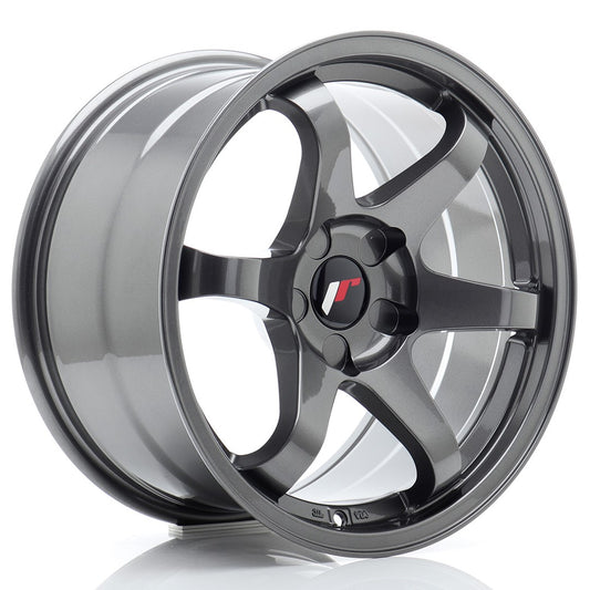 JR Wheels JR317905X2072GM1 JR Wheels JR3 17x9 ET20-35 5H BLANK Gun Metal
