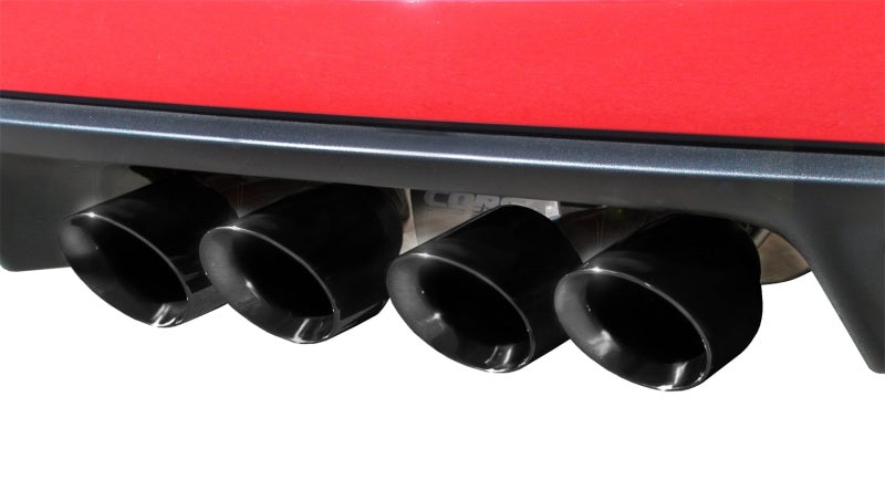 CORSA Performance Corsa 09-13 Chevy Corvette 6.2L V8 2.5in Sport Cat-Back Dual Rear Exit w/Twin 4.0in Pol Pro-Ser Tips