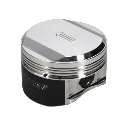Manley Performance Manley Nissan RB26DETT 87.25mm Bore 9.0 CR +20cc Dome Extreme Duty Piston Set w/ Rings