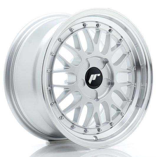 JR Wheels JR2316805X2072HS2 JR Wheels JR23 16x8 ET20-45 5H BLANK Hyper Silver w/ Machined Lip