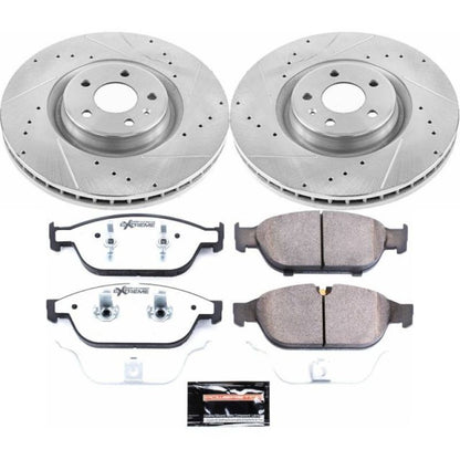 PowerStop Power Stop 12-16 Audi A6 Quattro Front Z26 Street Warrior Brake Kit