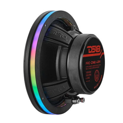 DS18 8in Digital LED Speaker Ring w/ Digital LED lights 1/2in Spacer Depth