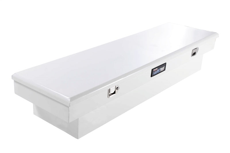 Dee Zee Universal Tool Box - Hardware Crossover - Single Lid White