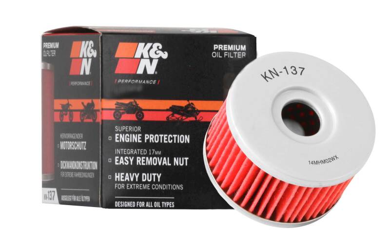 K&N Engineering K&N Suzuki 2.375in OD x 1.469in H Oil Filter