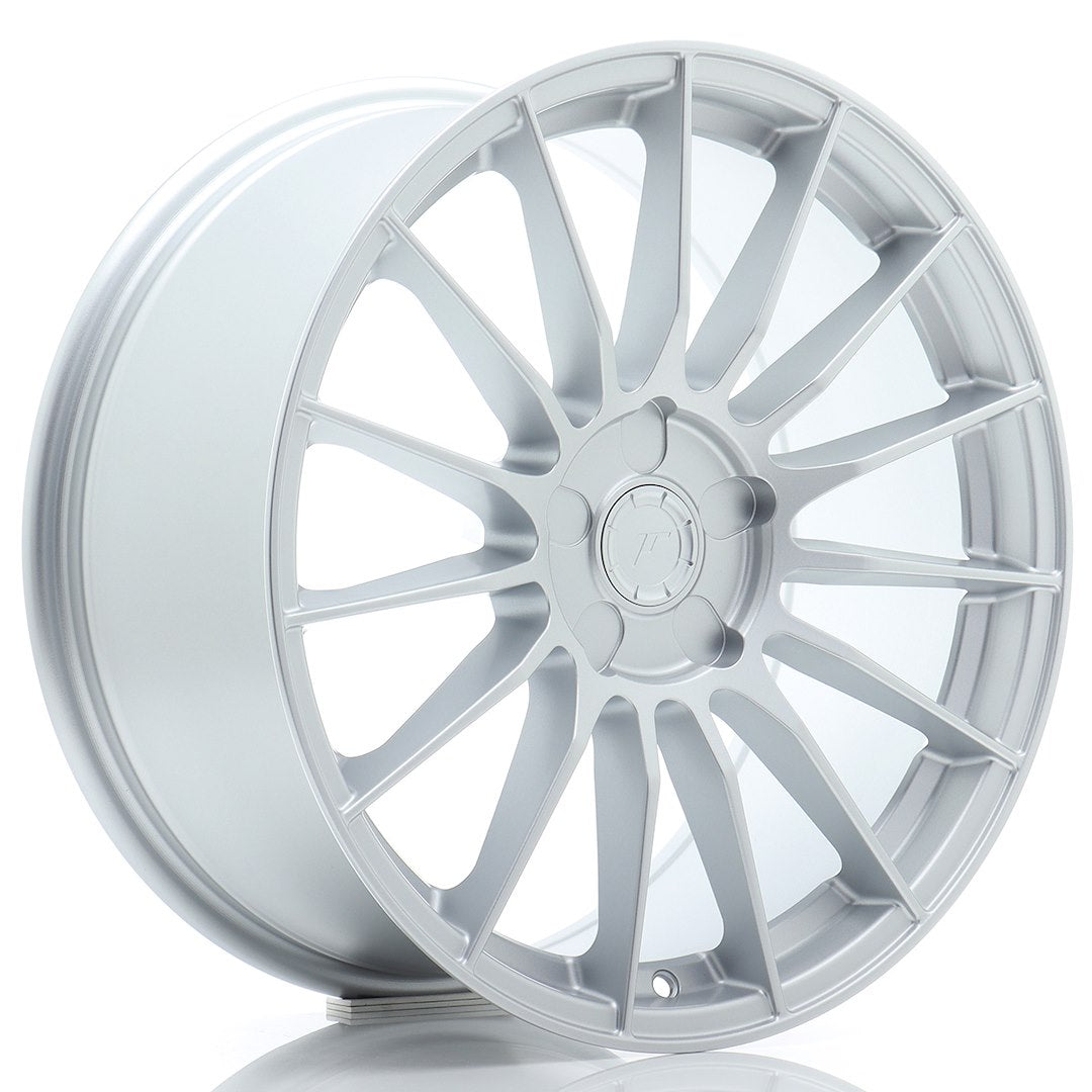JR Wheels SL051880F15X2072MS - SL05 18x8 ET20-40 5H BLANK Matt Silver