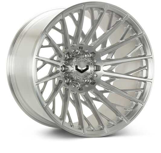 Vossen VFX-02T 24x10 - 6x139.7 - ET35 - Deep - 78.1 - Brushed Gloss Clear Wheel