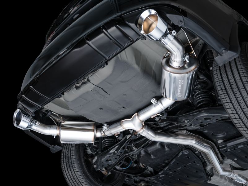 AWE Tuning 22+ Honda Civic Si/Acura Integra Touring Edition Catback Exhaust - Dual Chrome Silver Tip