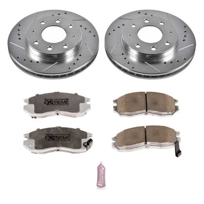 PowerStop Power Stop 93-95 Eagle Summit Front Z26 Street Warrior Brake Kit