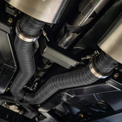 DEI Exhaust Wrap 2in x 100ft - Titanium - Black