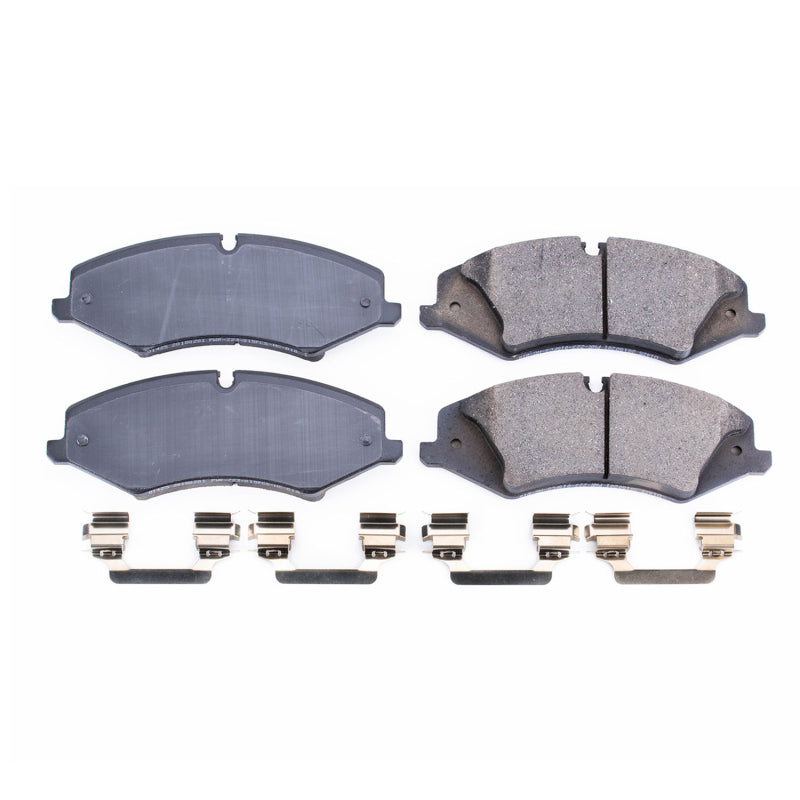 PowerStop Power Stop 2010 Land Rover LR4 Front Z17 Evolution Ceramic Brake Pads w/Hardware