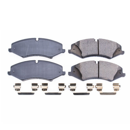 PowerStop Power Stop 2010 Land Rover LR4 Front Z17 Evolution Ceramic Brake Pads w/Hardware