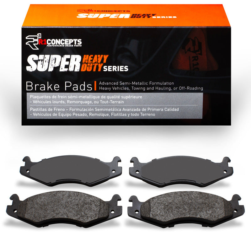 R1 Concepts R1 92-06 Hummer H1 Front Super Duty Brake Pads