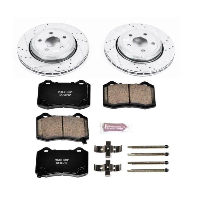 PowerStop Power Stop 18-19 Dodge Durango Rear Z23 Evolution Sport Brake Kit