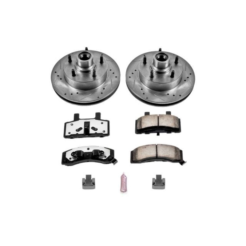 PowerStop Power Stop 87-93 Ford E-150 Front Z36 Truck & Tow Brake Kit