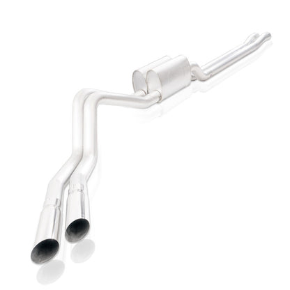 Stainless Works 15-19 Ford F150 5.0L Redline Aftermark Connection Dual 3.5in Side Exit Polished Tips