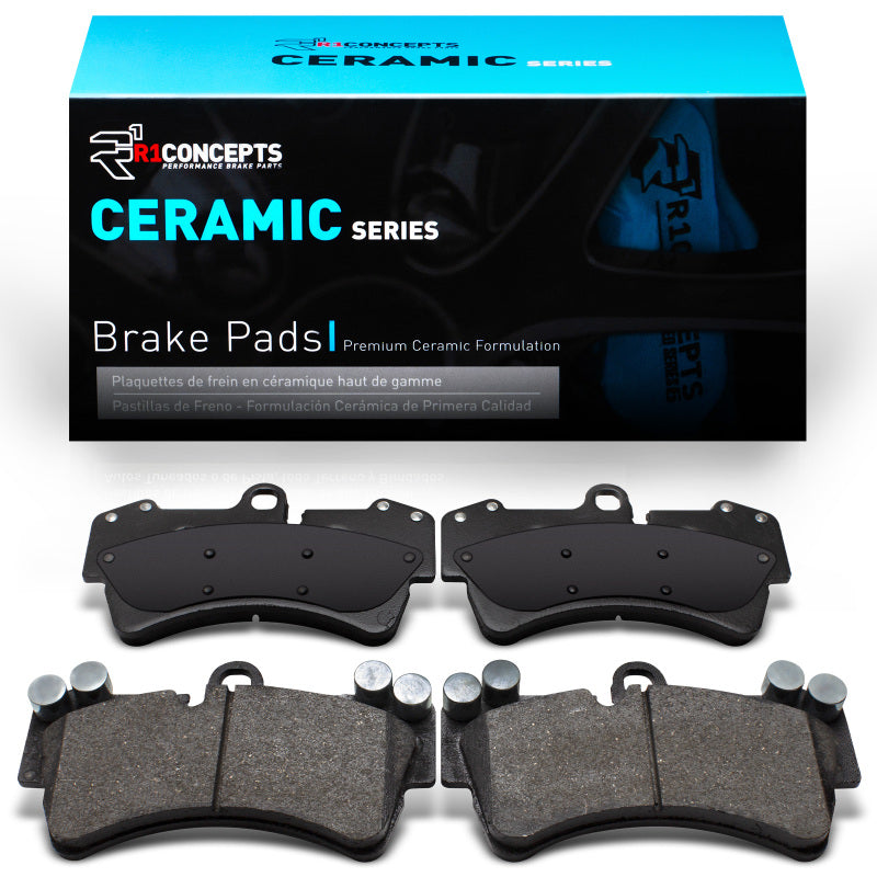 R1 Concepts R1 03-15 Audi Q7 Front R1 Ceramic Brake Pads
