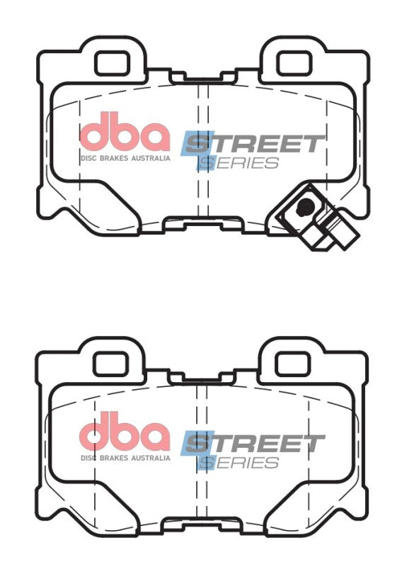 DBA 09-13 Infiniti G37 (350mm Rear Rotor) Rear Street Series Brake Pads