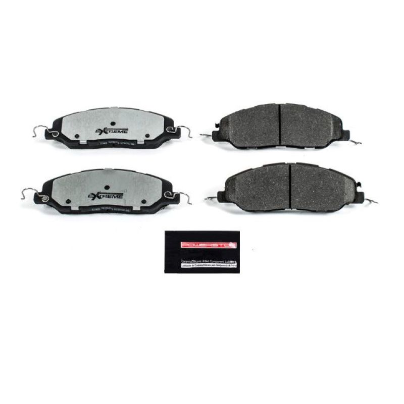 PowerStop Power Stop 11-14 Ford Mustang Front Z26 Extreme Street Brake Pads w/Hardware