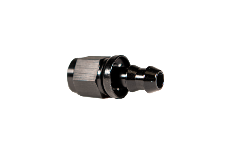 Fleece Performance Universal -6AN Straight to Hose Barb - Black