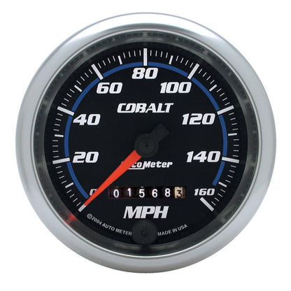 AutoMeter Gauge Speedometer 3-3/8in. 160MPH Mechanical Cobalt