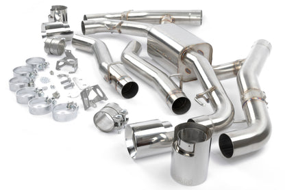 Dinan 20-26 BMW X5 M/X6 M (F95/F96) Valved Axleback Exhaust System - Polished Tips