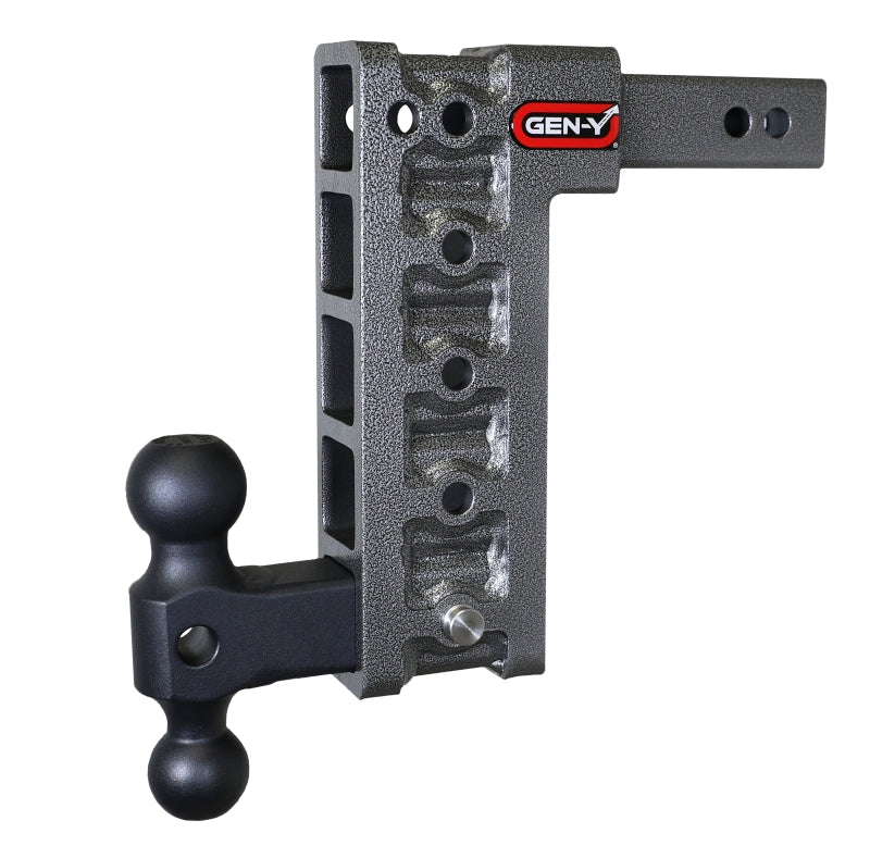 GEN-Y Hitch Gen-Y Mega Duty 2in Shank 10in Drop 1.5K TW 10K Hitch w/GH-031 Dual-Ball