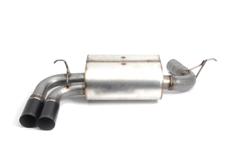 Dinan 17-20 BMW 330i/430i (F30/F31/F32/F33/F36) Free Flow Axleback Exhaust System - Black Tips