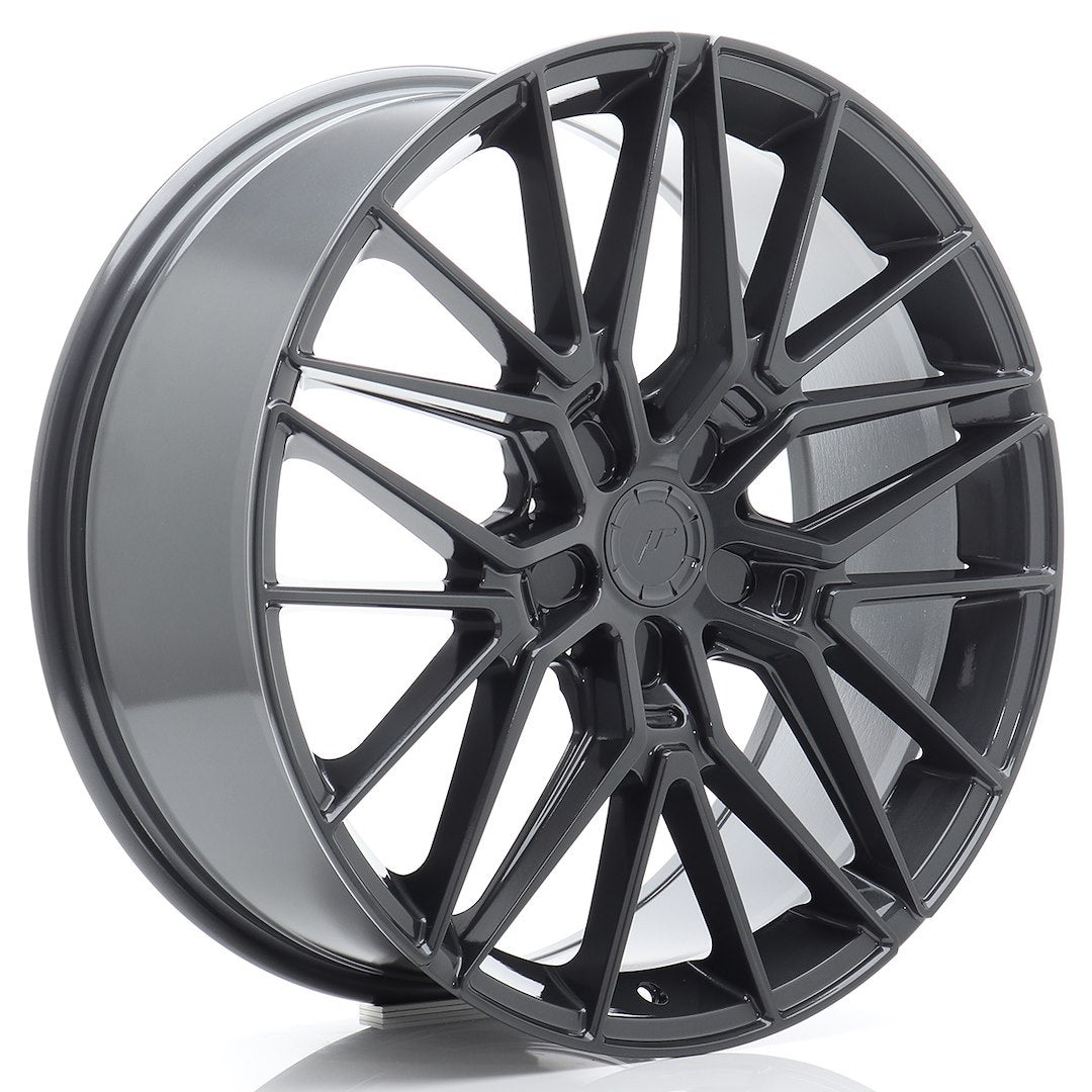 JR Wheels JR382090F15X2072HG1 JR Wheels JR38 20x9 ET20-51 5H BLANK Hyper Gray
