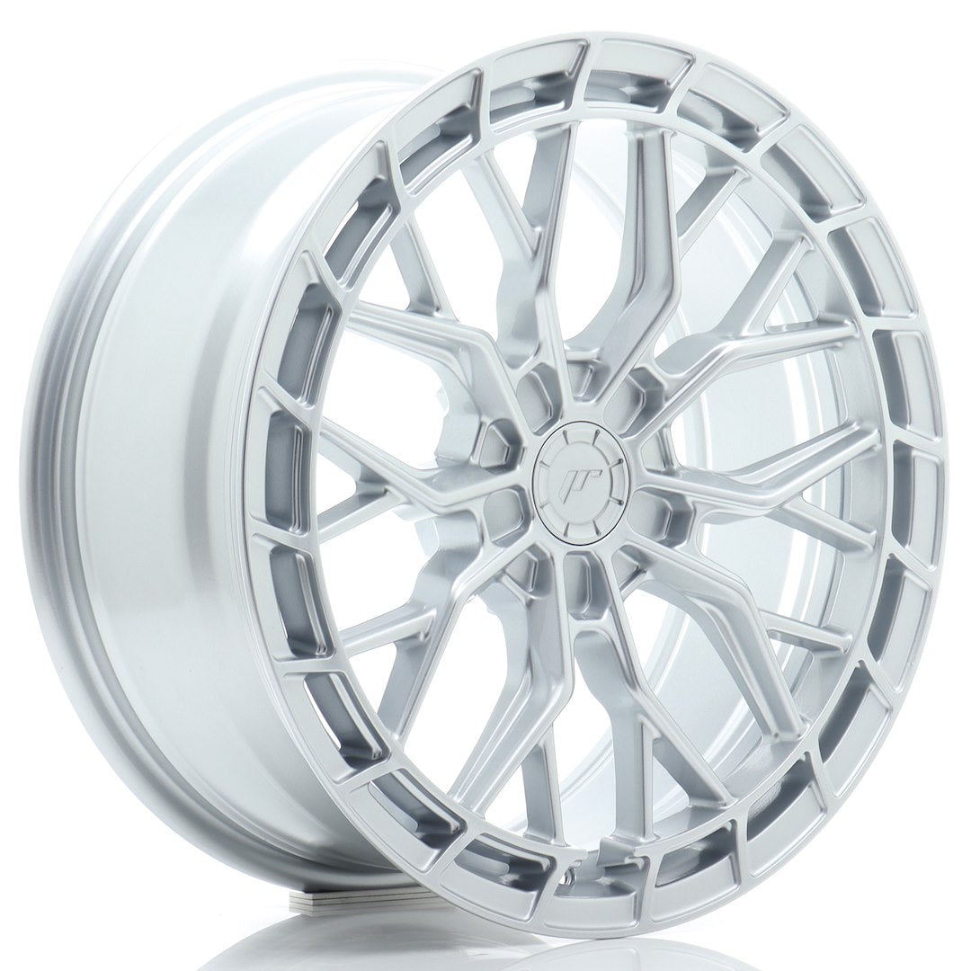 JR Wheels JR481880F15X2072HS JR Wheels JR48 18x8 ET20-45 5H BLANK Hyper Silver