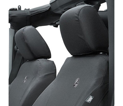 Bestop 13-18 Jeep Wrangler JK Front Seat Covers (Black Diamond)